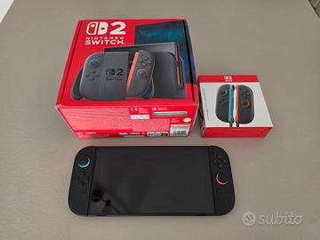 Nintendo Switch 2 + coppia joycon + 2 giochi Mario