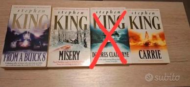 Lotto 3 libri Stephen King 