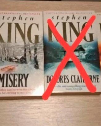 Lotto 3 libri Stephen King 