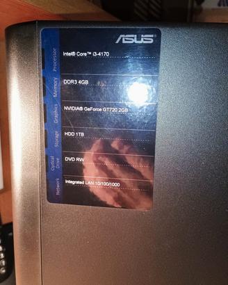 PC fisso Asus 3,5 ghz