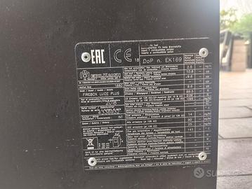 inserto camino a legna Edilkamin 