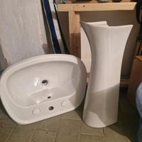 lavabo con colonna