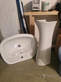 lavabo con colonna