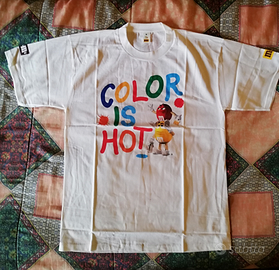 Magliette m&m's vintage anni '80