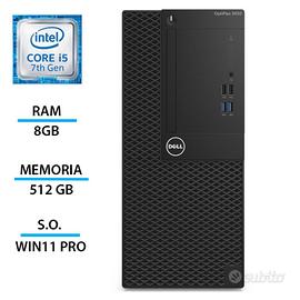 PC Fisso Dell Optiplex 3050 i5-7400 8GB SSD Win11