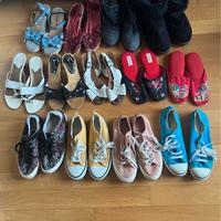 scarpe donna stock  15 paia n. 36 - 37 - 38-39-41