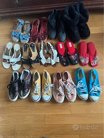 scarpe donna stock  15 paia n. 36 - 37 - 38-39-41