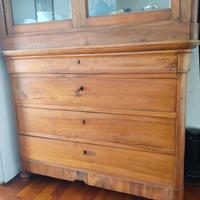 CASSETTONE COMO’ D’ANTIQUARIATO in NOCE