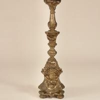 Candeliere epoca '700 foglia oro