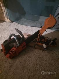 motosega da pota + affila catena 