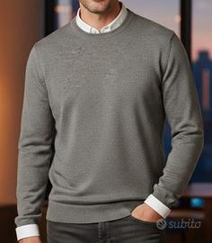 pullover girocollo Dan John taglia M nuovo 