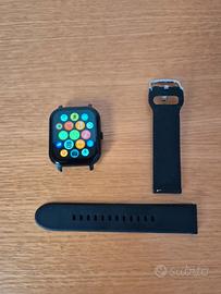 smartwatch h8 pro max laxasfit nuovo nero sport