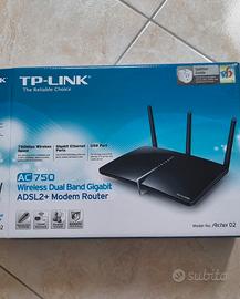 ADSL modem router