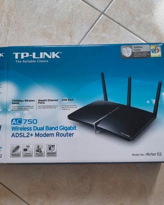 ADSL modem router
