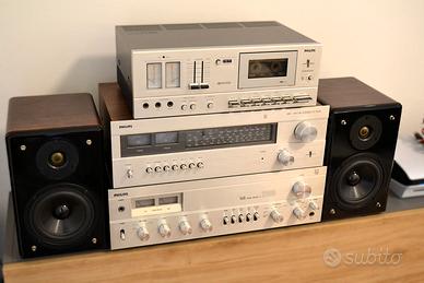 PHILIPS HI-FI VINTAGE COMPLETO ANNO 1978
