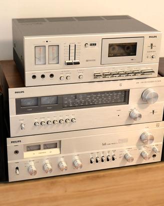 PHILIPS HI-FI VINTAGE COMPLETO ANNO 1978