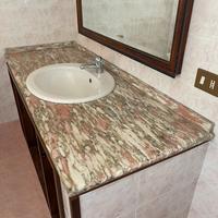 Top bagno in granito