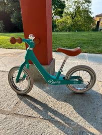 Bicicletta senza pedali Rapid Kinderkraft verde
