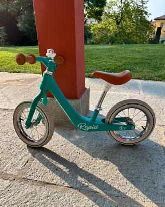 Bicicletta senza pedali Rapid Kinderkraft verde