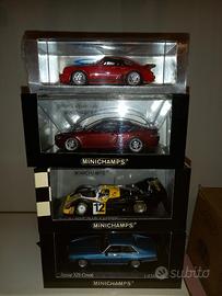 Minichamps 1/43 Mercedes Bmw Porsche