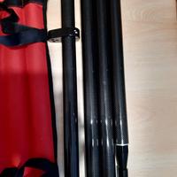 Asta GPS in fibra di carbonio lunghezza cm 180