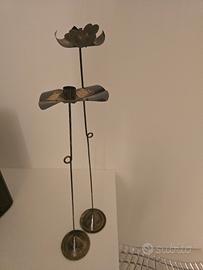 candelabri in argento 