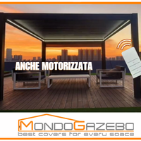 Pergola Bioclimatica Pegaso motore led  +misure