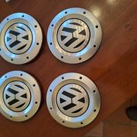 set 4 coppette coprimozzo ruota volkswagen 