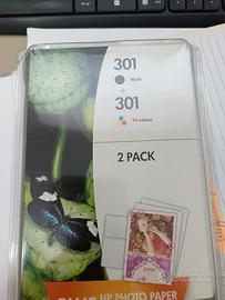 CARTUCCE RICAMBIO STAMBANTE INKJET HP - COD. 301