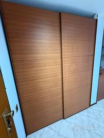 Armadio a 2 ante in legno Teak Mainardi