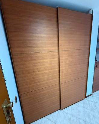 Armadio a 2 ante in legno Teak Mainardi