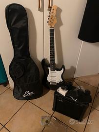 Chitarra elettrica con amplificatore Eko