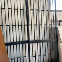 Cancello portone Grata in ferro pieno