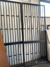 Cancello portone Grata in ferro pieno