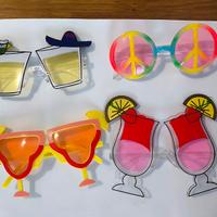 Occhiali da party festa tequila hippie 