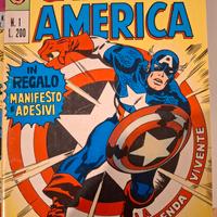 Capitan America Ed Corno  Numero 1 Ed. Italiana