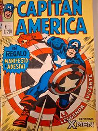 Capitan America Ed Corno  Numero 1 Ed. Italiana