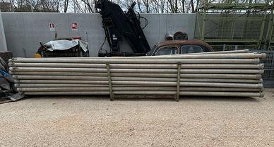 Tubi irrigazione in alluminio Ø 80 - 100 da 6000