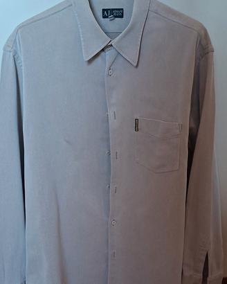 camicia armani jeans uomo