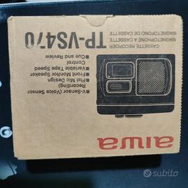 registratore a cassetta aiwa tp-vs470