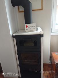 Stufa a legna Superior MONICA 6 kW – pari al nuovo