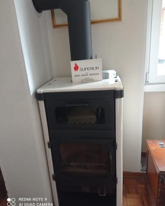 Stufa a legna Superior MONICA 6 kW – pari al nuovo