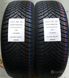2 GOMME 225 60 18 CONTINENTAL BR1838
