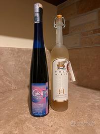 Grappa poli miele e grappa frutti bosco