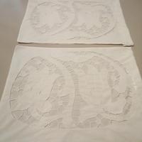 Federe ricamate a mano antiche