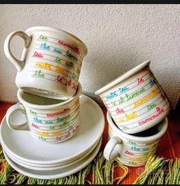 Set porcellana CIPA Italia vintage