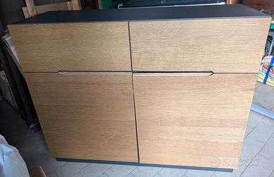 Mobile IKEA KLACKENÄS
legno nero/rovere marrone