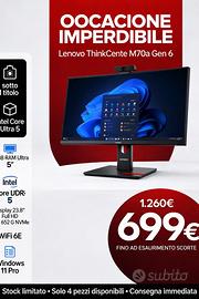 Lenovo ThinkCentre M70a Gen6 | Nuovo | Garanzia IT