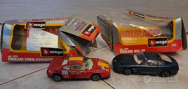 22 modellini bburago scala 1 43 1/43 1:43 anni 90