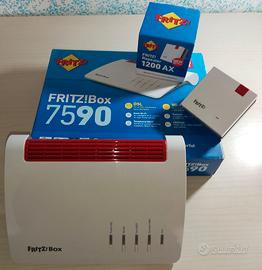 Modem-router FRITZ! Box 7590 e FRITZ! Repeater